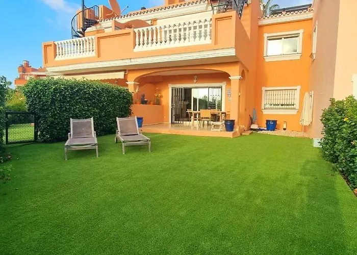 - Playa - En Park Con Terraza Y Jardin Privado Pb6 فيلة *